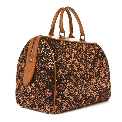 Louis Vuitton Sequin Monogram Sunshine Express Speedy Gold 3 of 8