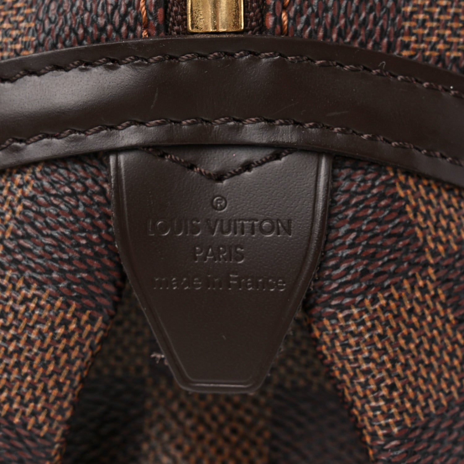 Louis Vuitton Damier Ebene Rivington GM 7 of 10