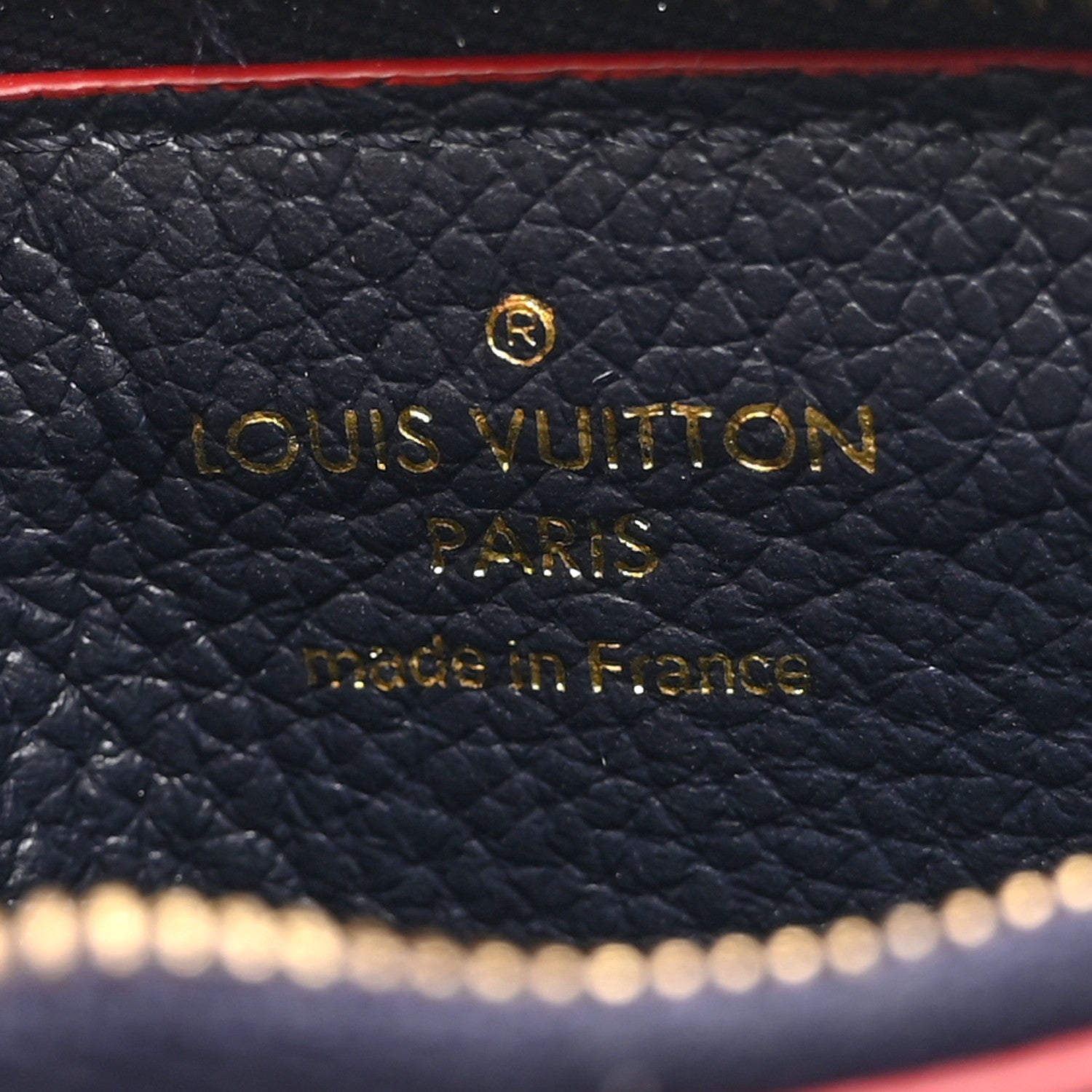 Louis Vuitton Empreinte Recto Verso Card Holder Marine Rouge 6 of 6
