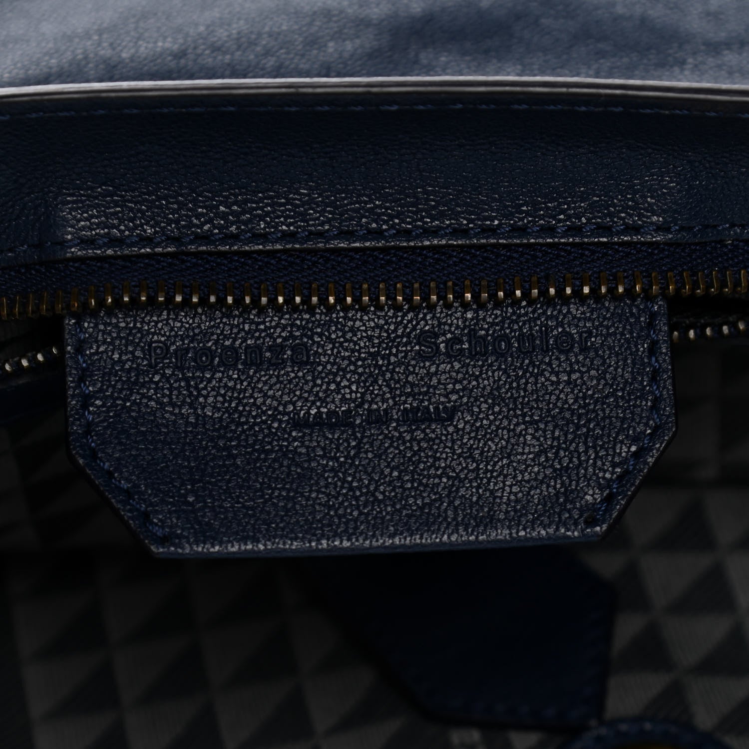 Proenza Schouler Lambskin Medium PS1 Satchel Midnight 5 of 11