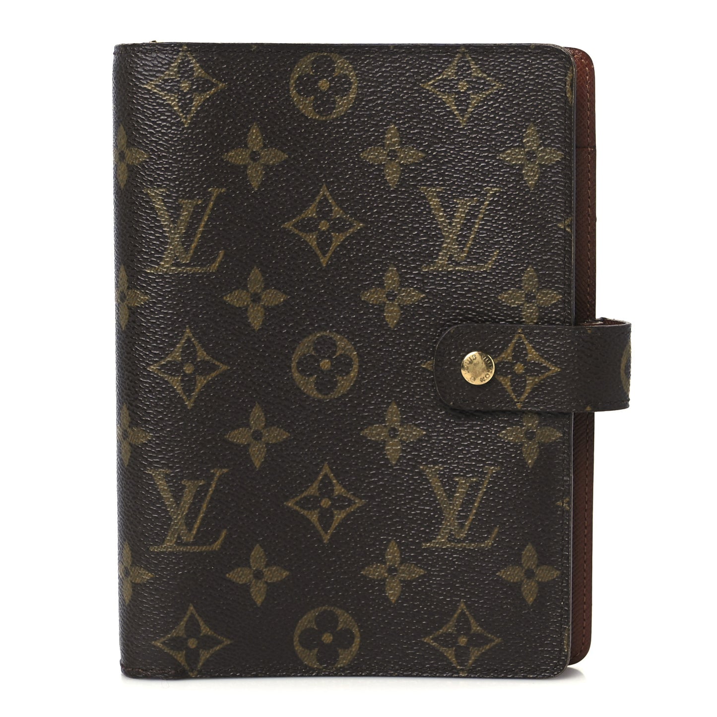 Monogram Medium Ring Agenda Cover