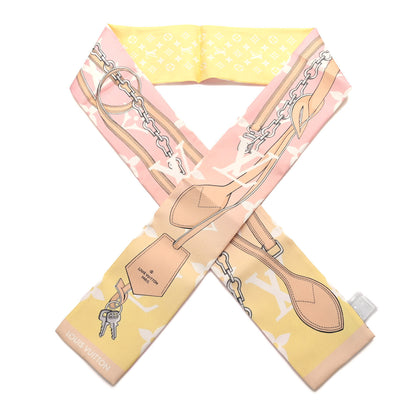 Louis Vuitton Silk Monogram Gradient By The Pool Bandeau Pink 1 of 3