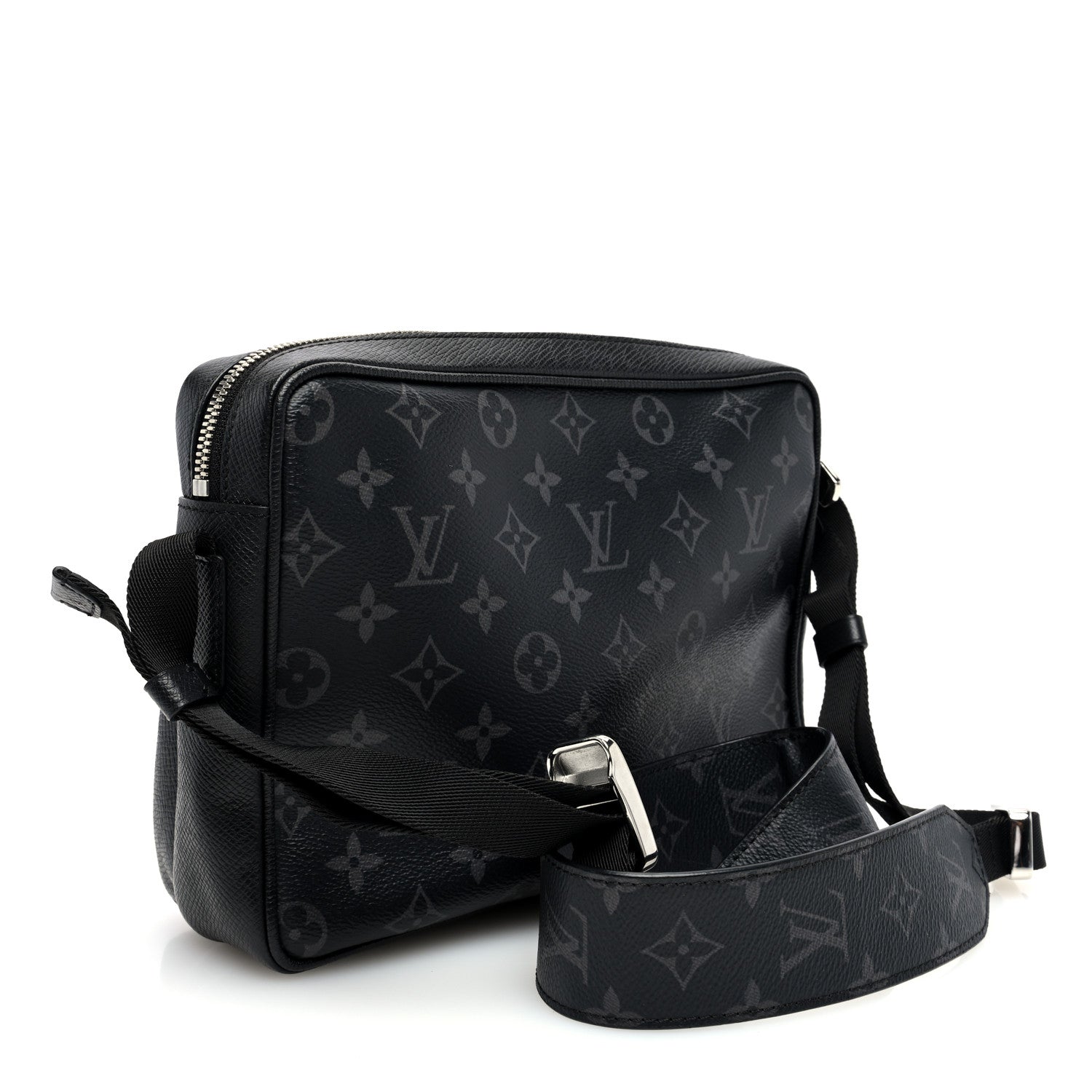 Louis Vuitton Taiga Monogram Eclipse Outdoor Messenger Black 2 of 9