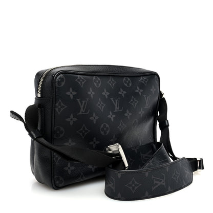 Louis Vuitton Taiga Monogram Eclipse Outdoor Messenger Black 2 of 9