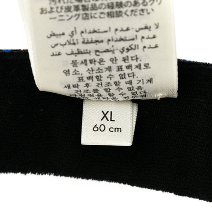 Gucci GG Supreme Monogram Psychedelic Izzy Visor XL Black Multicolor 7 of 8