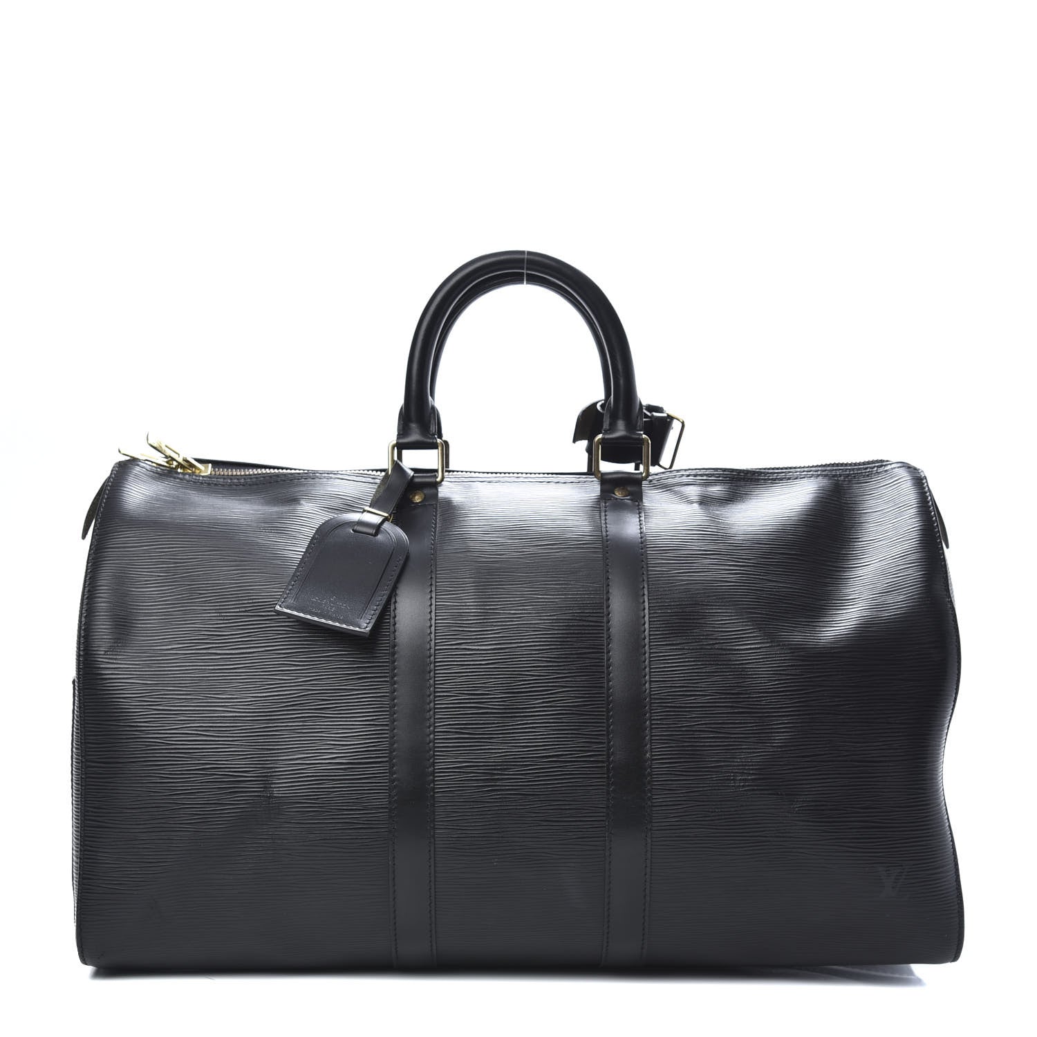 Louis Vuitton Epi Keepall 45 Black 1 of 15