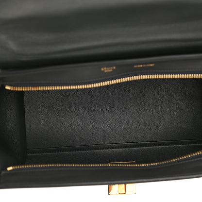Celine Smooth Calfskin Nubuck Small Tri-Color Trapeze Nude 5 of 7
