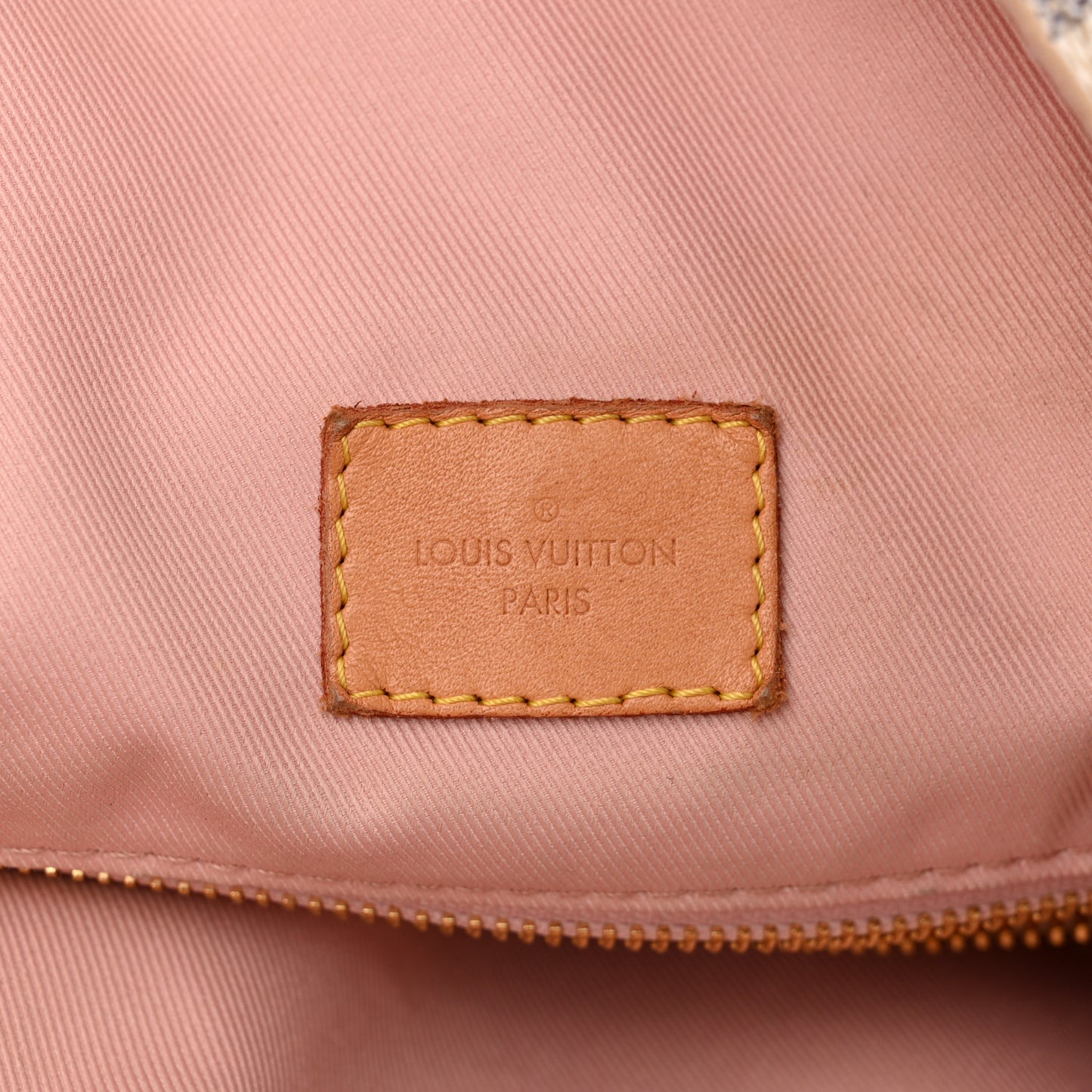 Damier Azur Graceful MM Rose Ballerine