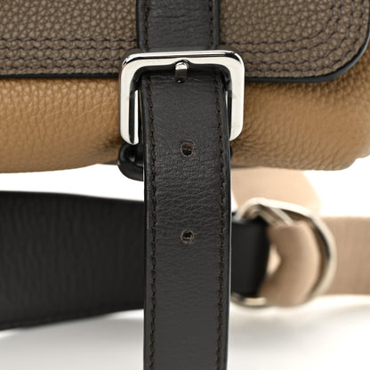 Loewe Soft Grained Calfskin XS Military Messenger Bag Dark Taupe Desert 14 of 15