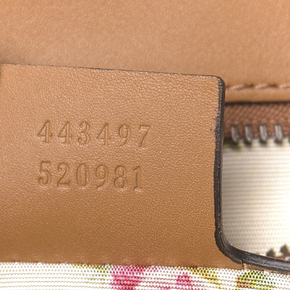 Gucci Raffia Elaphe Matelasse Small GG Marmont Shoulder Bag Natural Cream Brown 7 of 10