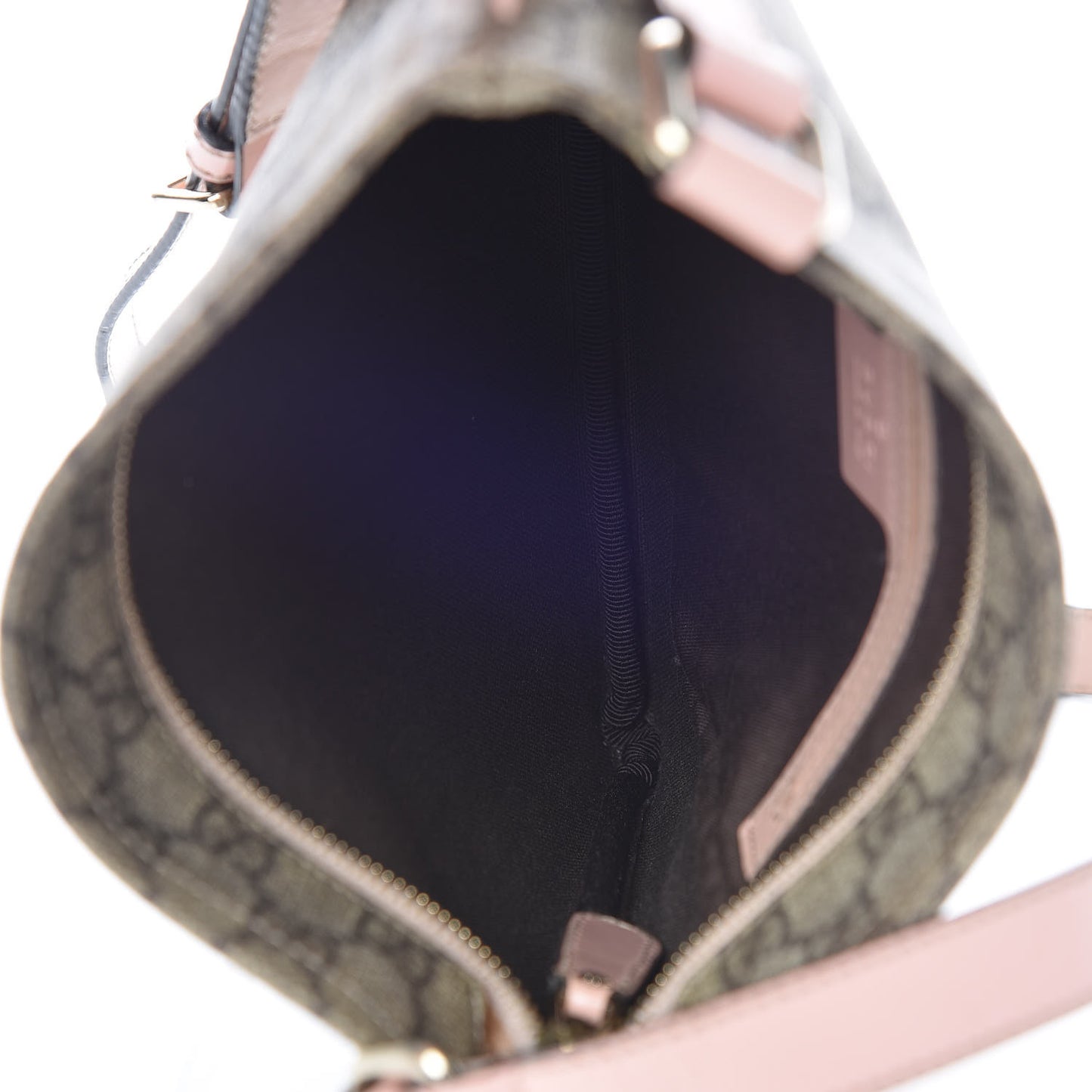 GG Supreme Monogram Small Flat Messenger Bag Light Pink