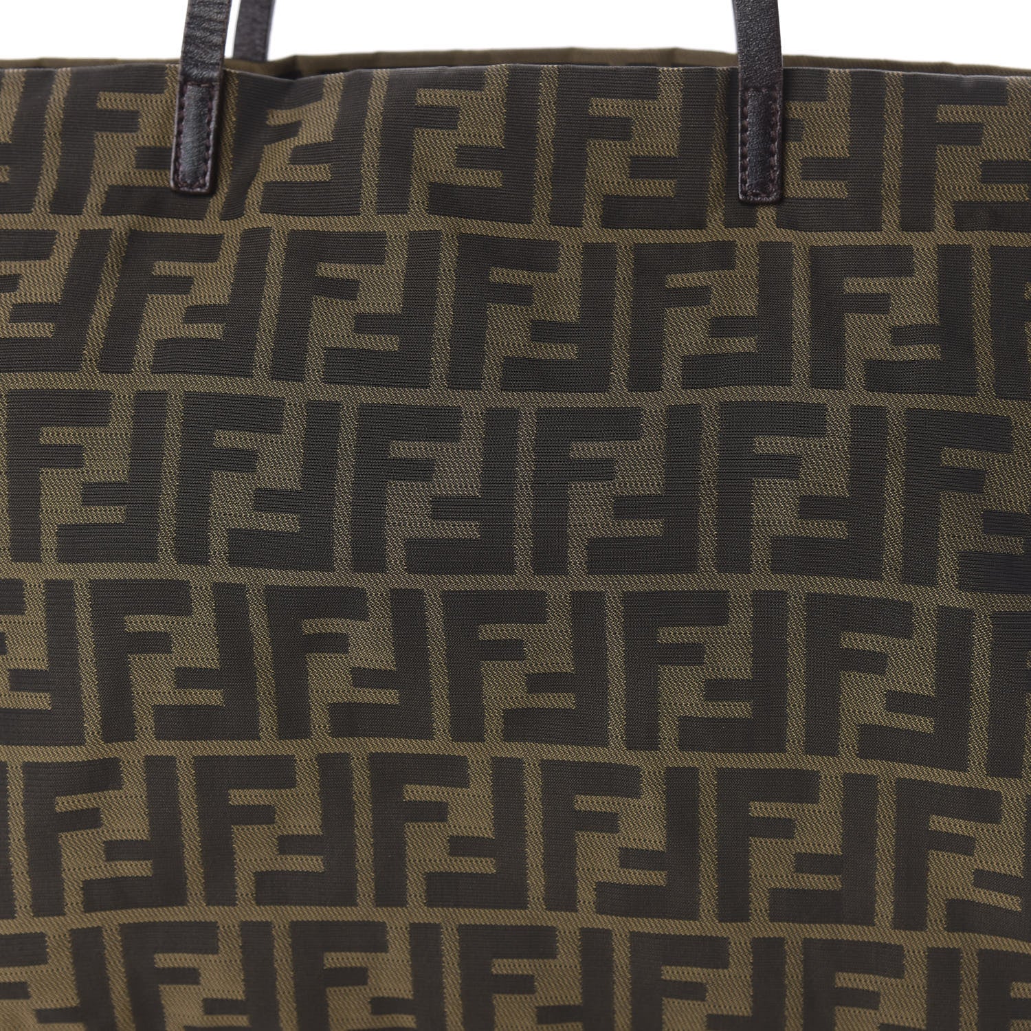 Fendi Zucca Medium Roll Tote Tobacco 10 of 11