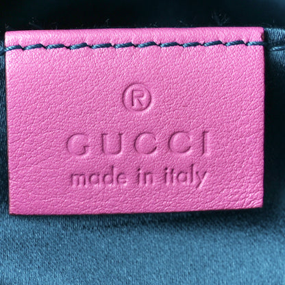 Gucci Velvet Matelasse Marquise Crystals Mini GG Marmont Chain Shoulder Bag Malva 6 of 10
