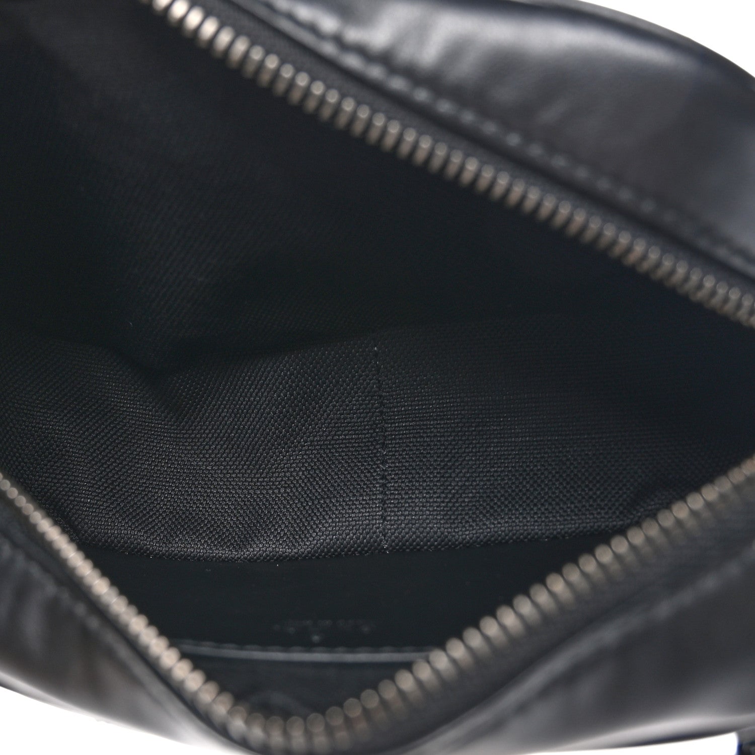 Gucci Calfskin Matelasse Monochrome Mini GG Marmont Chain Shoulder Bag Black 5 of 9