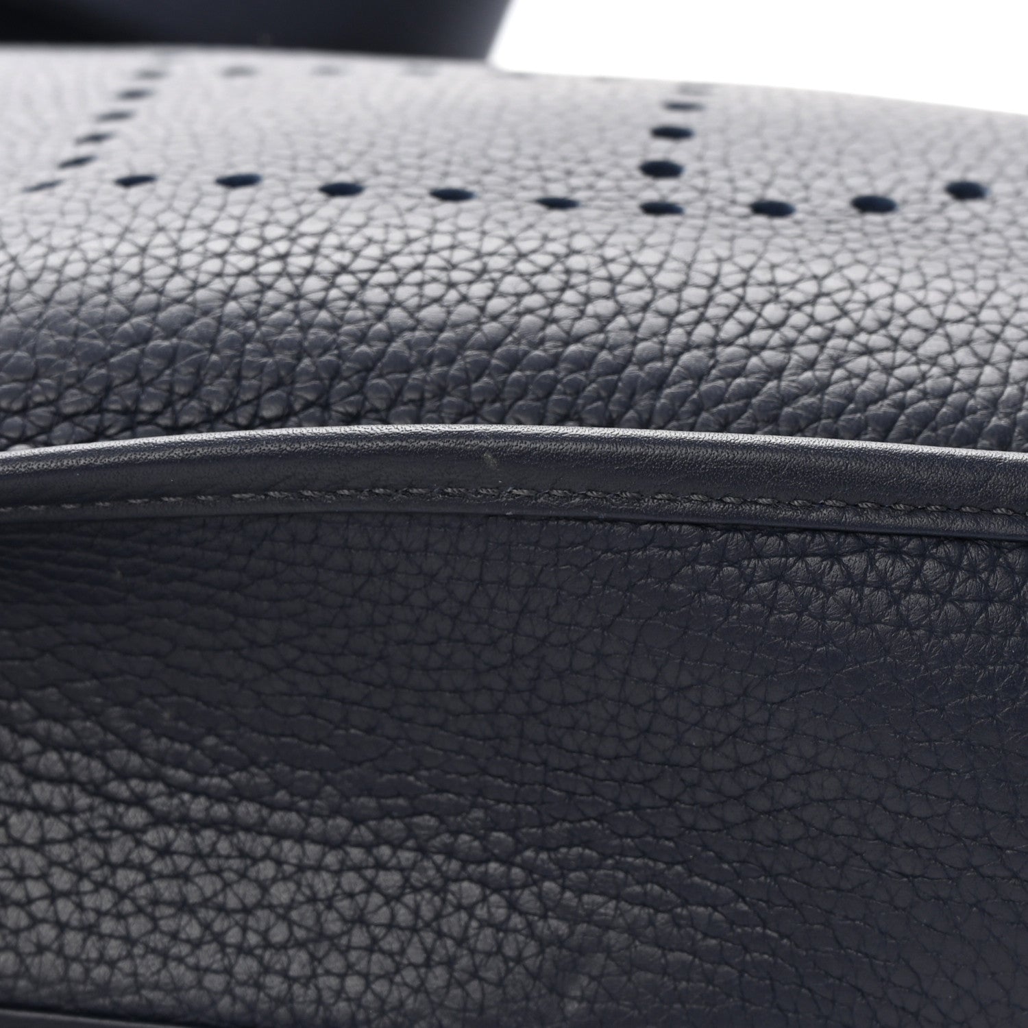 Hermes Taurillon Clemence Evelyne III PM Bleu Nuit 11 of 13