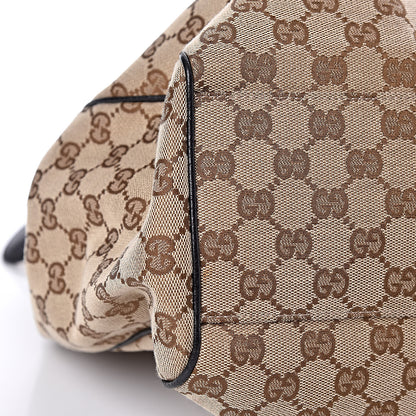 Gucci Monogram Large Sukey Tote Beige Ebony Black 10 of 11