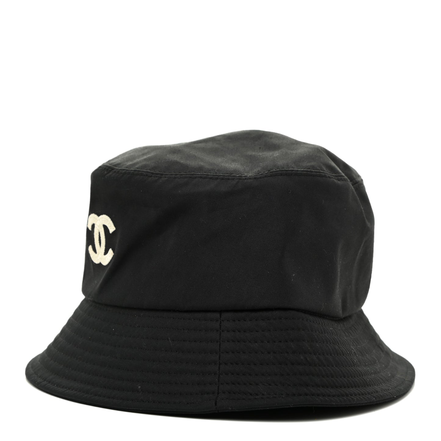 Cotton CC Bucket Hat M Black