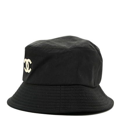 Chanel Cotton CC Bucket Hat M Black 2 of 5