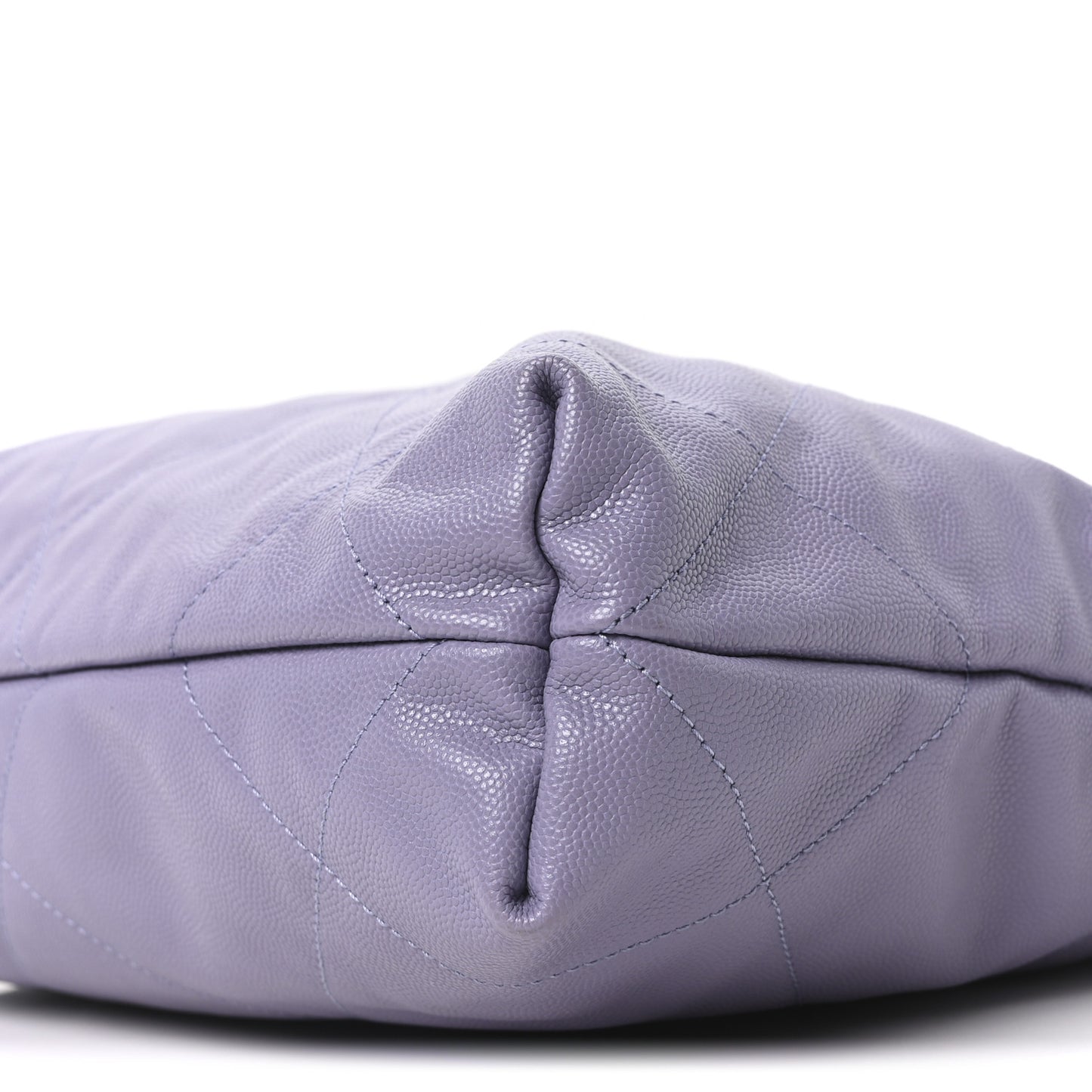 Shiny Caviar Quilted Monochrome Small Chanel 22 Light Purple