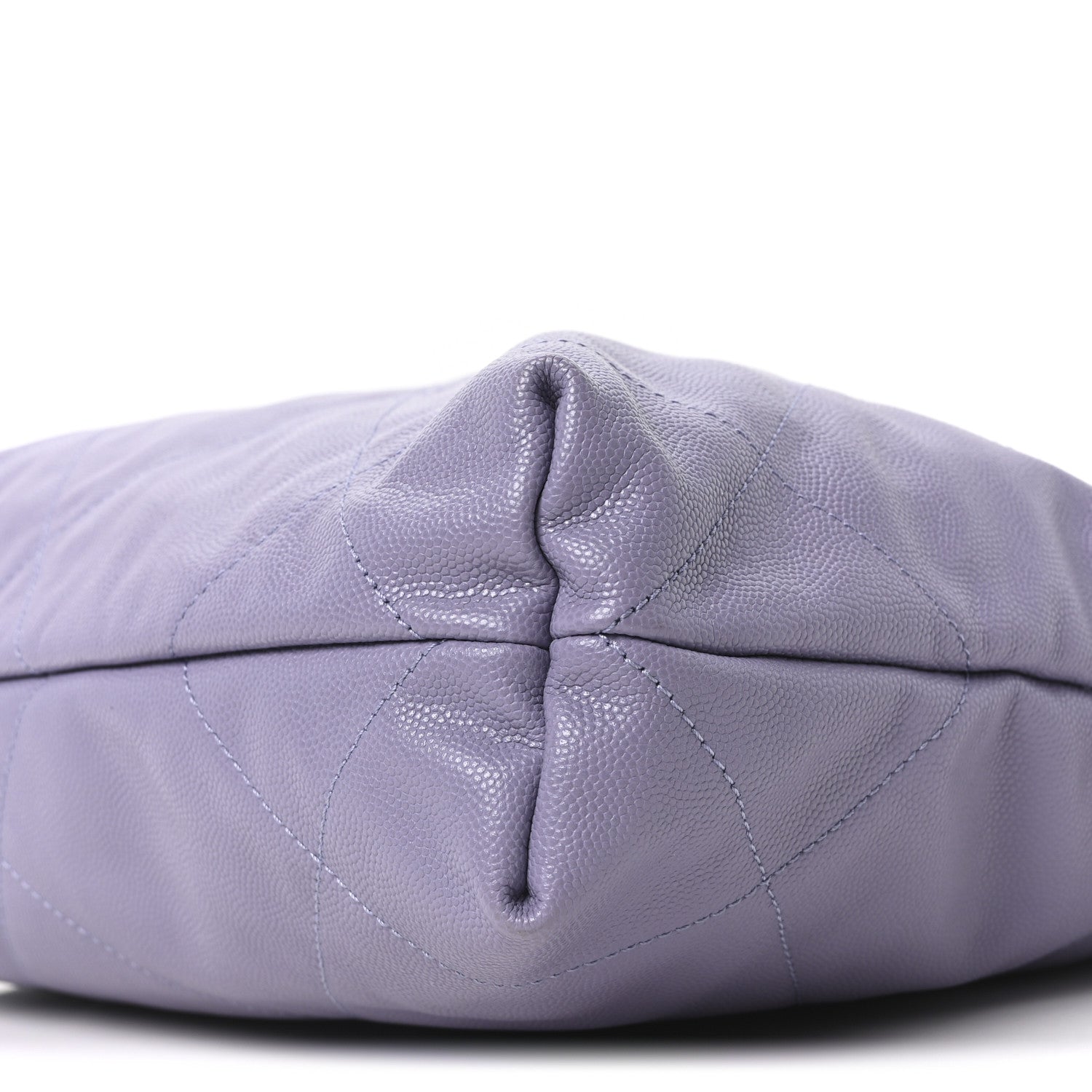 Chanel Shiny Caviar Quilted Monochrome Small Chanel 22 Light Purple 11 of 11
