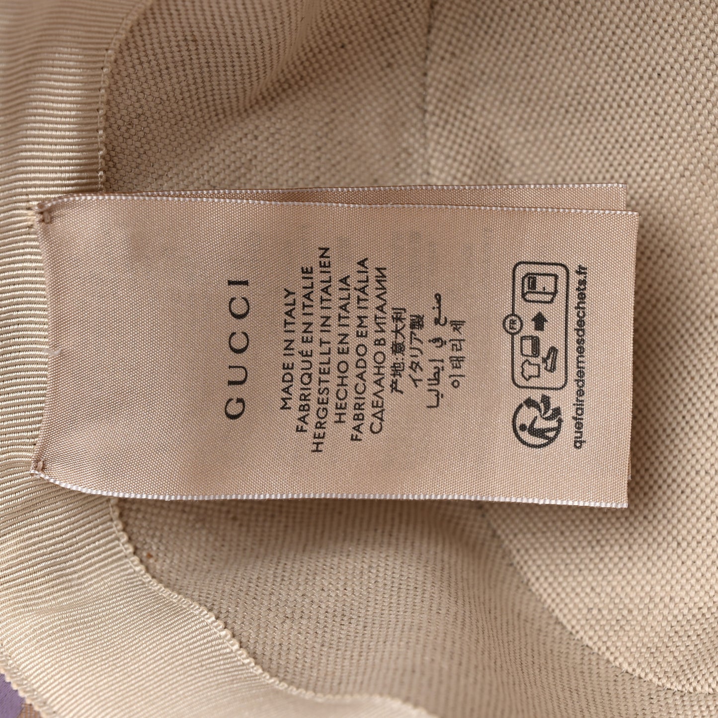 Monogram Jumbo GG Mosteria Bucket Hat L Beige Lapis