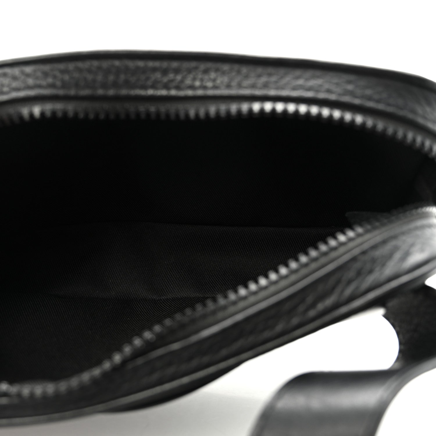 Louis Vuitton Taurillon Monogram Uniformes Solar Ray Soft Pochette Volga Belt Bag Black 4 of 8