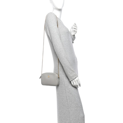 Gucci Dollar Calfskin Super Mini GG Marmont Chain Shoulder Bag Deep Grey 2 of 10