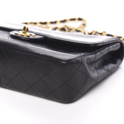 Chanel Lambskin Quilted Medium Single Flap Black 15 of 15