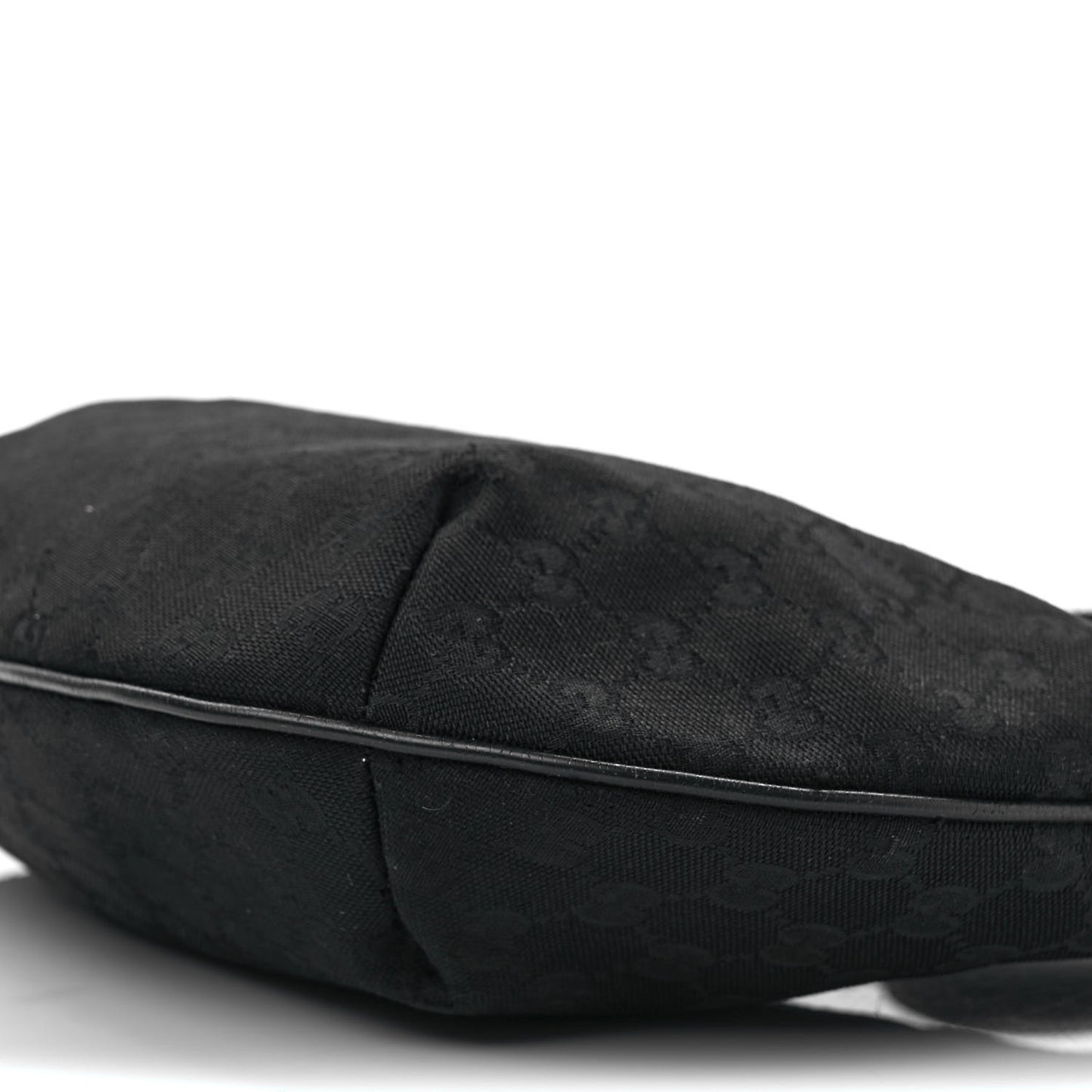 Monogram Medium Half Moon Hobo Black