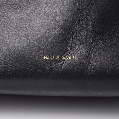 Mansur Gavriel Vegetable Tanned Calfskin Backpack Black 7 of 23