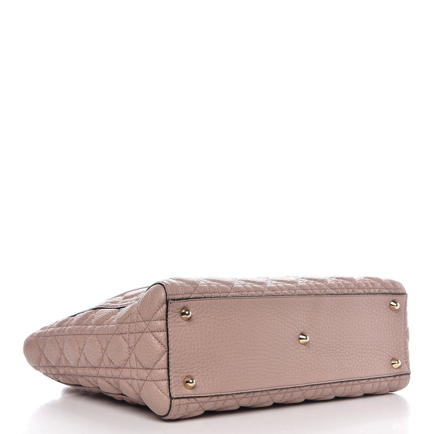 Grained Calfskin Cannage Large Lady Dior Light Pink