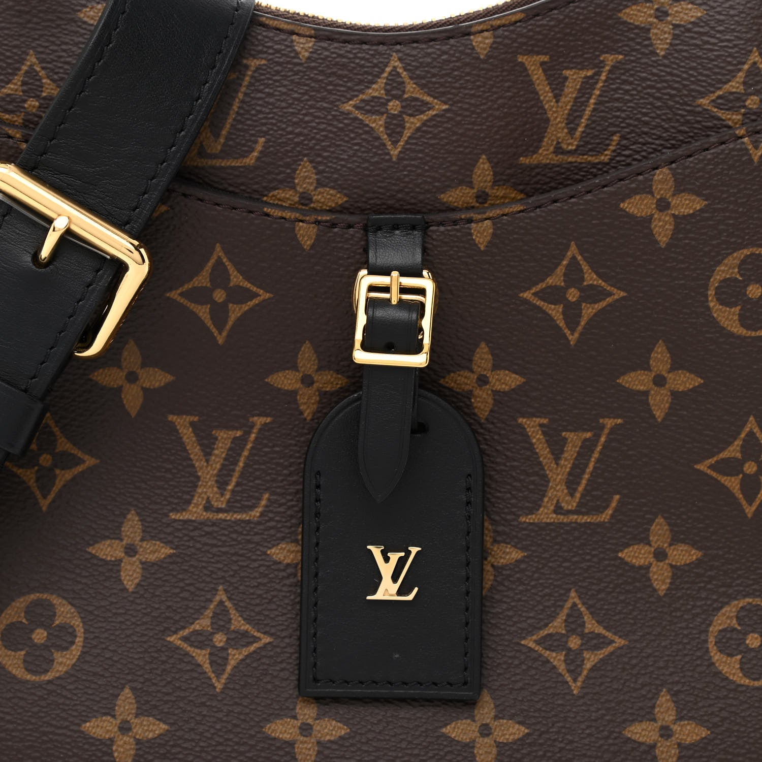 Louis Vuitton Monogram Odeon PM Black 7 of 10
