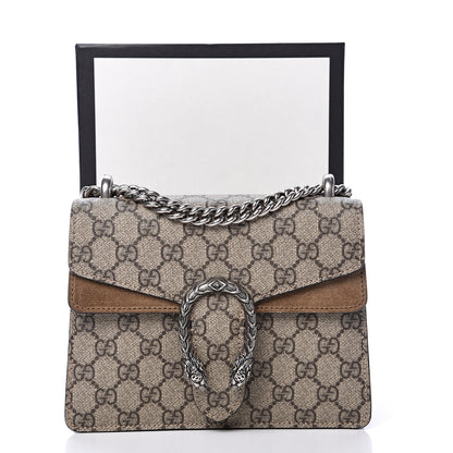 Gucci GG Supreme Monogram Mini Dionysus Shoulder Bag Taupe 14 of 14