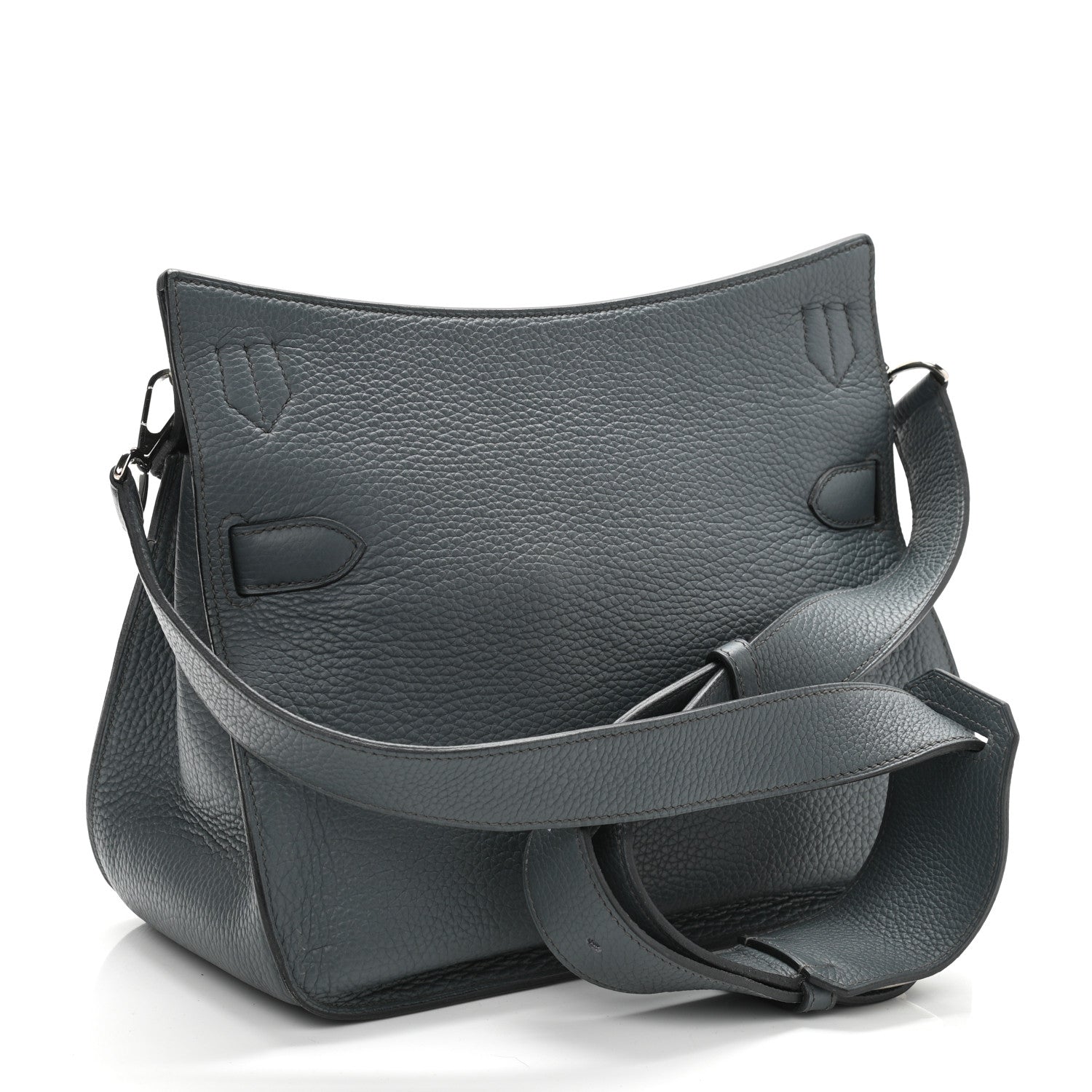 Hermes Taurillon Clemence Jypsiere 31 Bleu Ocean 3 of 12