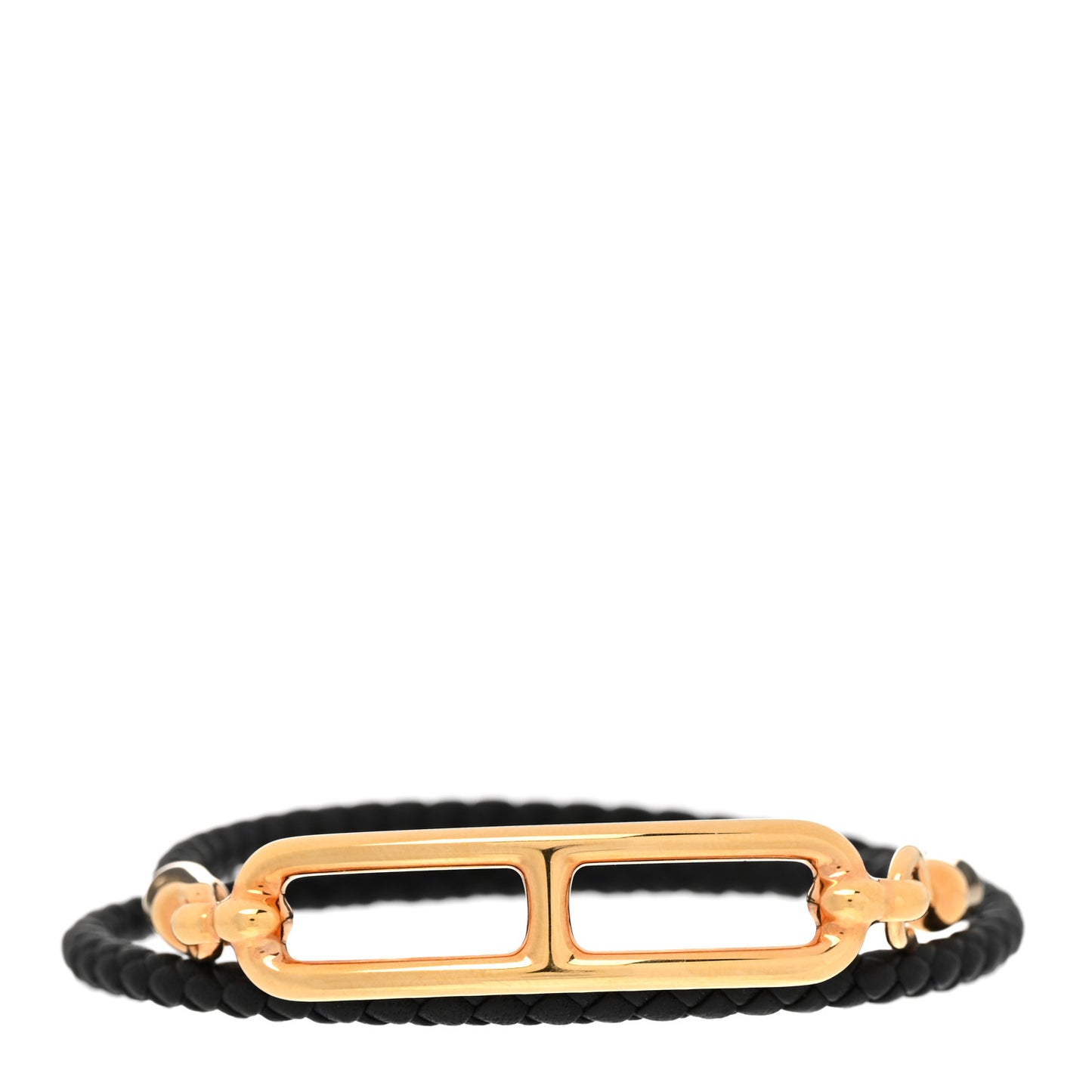 Swift Roulis Double Tour Bracelet Black