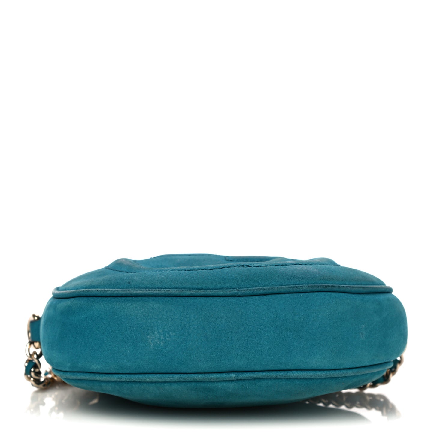 Vitello Range Mini Soho Chain Bag Deep Cobalt