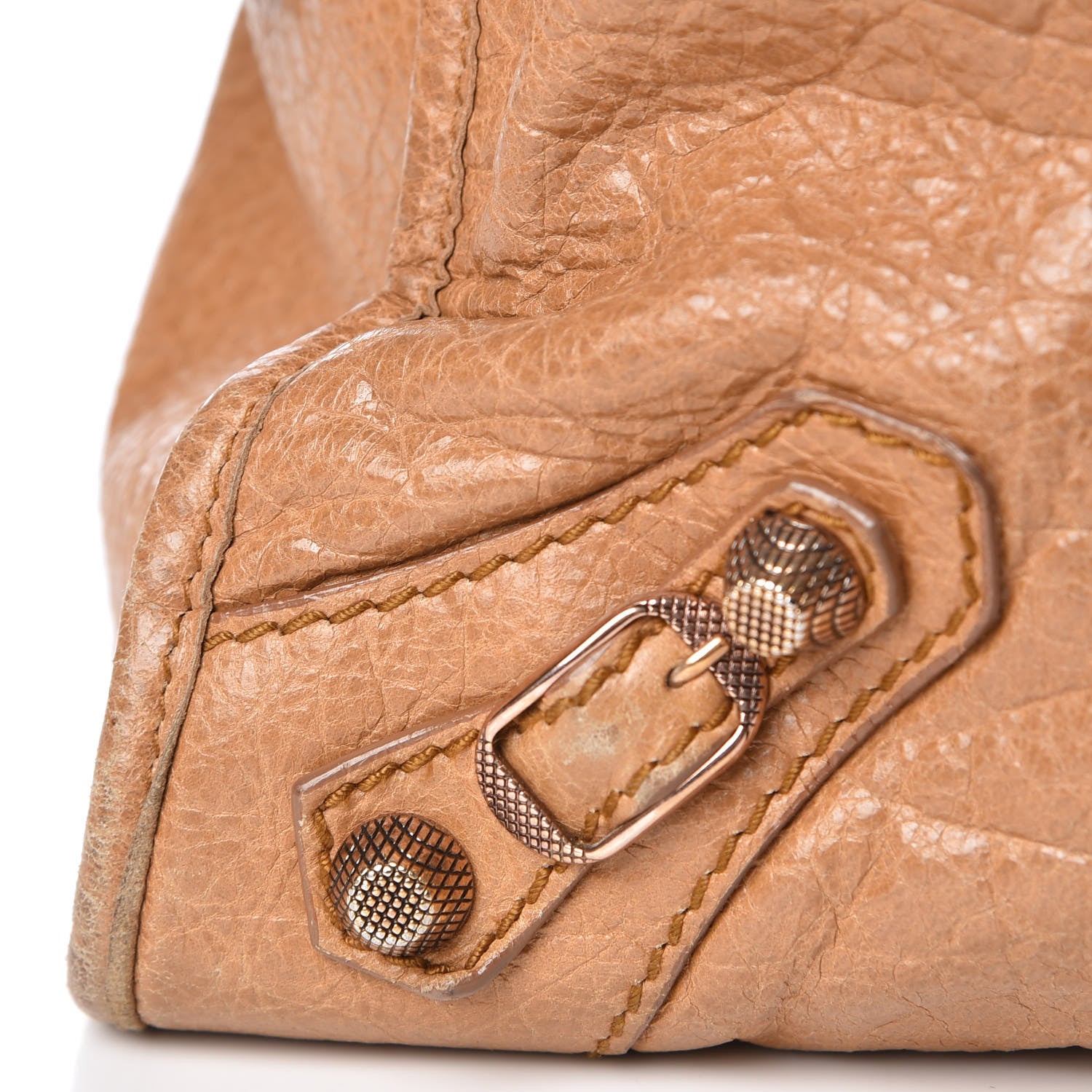Balenciaga Agneau Giant 12 Rose Gold Hardware City Cumin 13 of 20