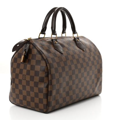 Louis Vuitton Damier Ebene Speedy 30 3 of 13