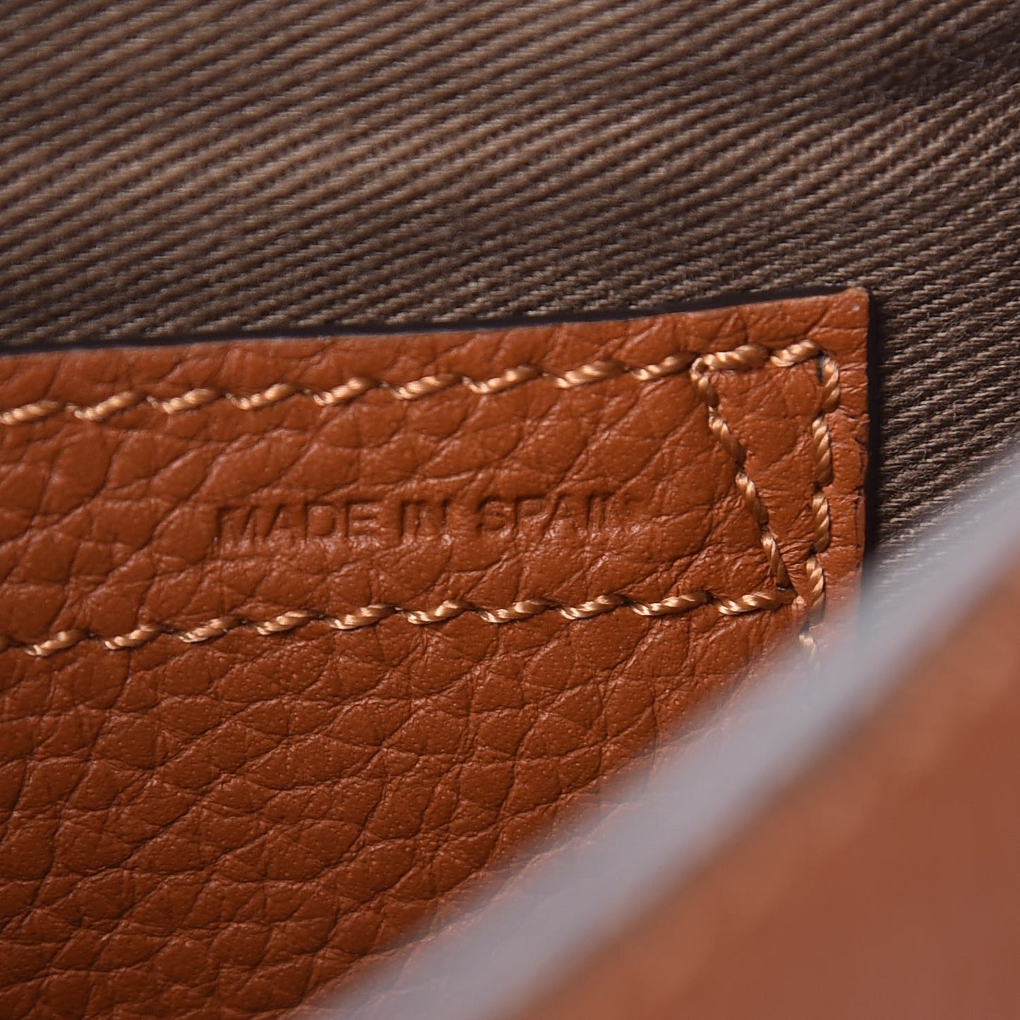Calfskin Mini Marcie Round Crossbody Bag Tan