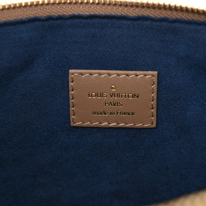 Louis Vuitton Lambskin Embossed Monogram Coussin PM Taupe 6 of 9