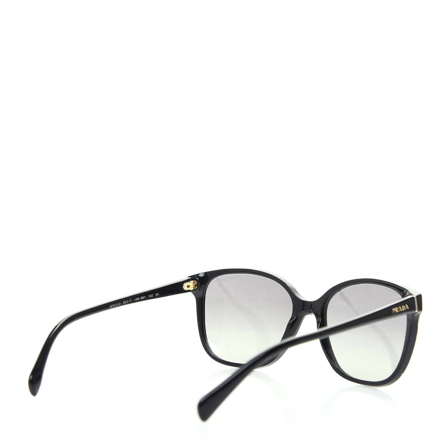 Prada Acetate Sunglasses SPR 01O Black 4 of 8
