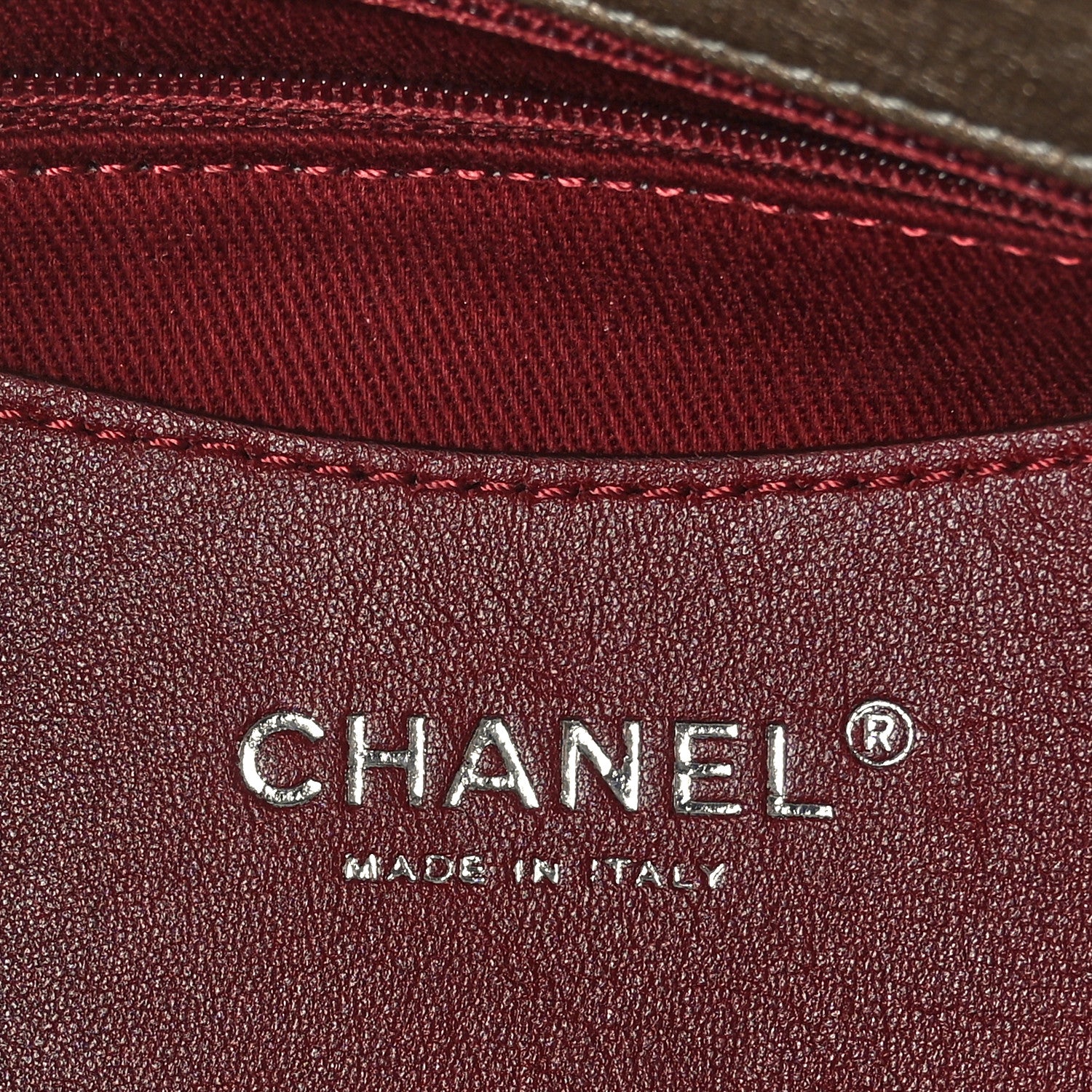 Chanel Metallic Caviar Quilted Medium Just Mademoiselle Beige 7 of 10