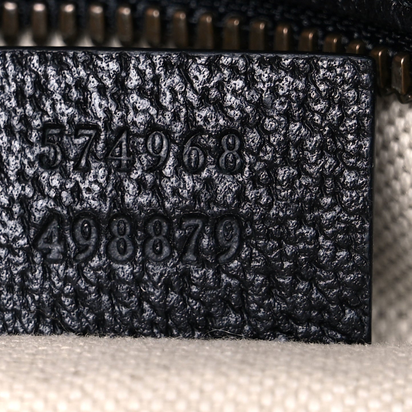 Velvet GG Monogram Web Belt Bag Blue Beige