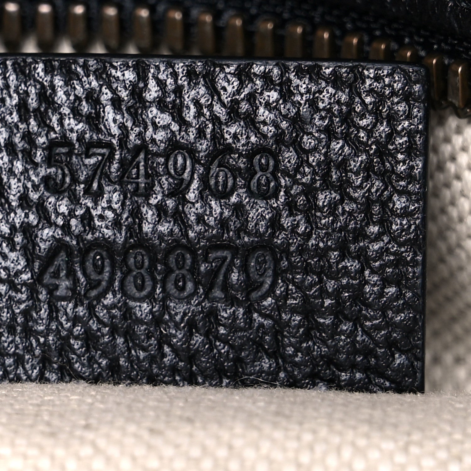 Gucci Velvet GG Monogram Web Belt Bag Blue Beige 7 of 11