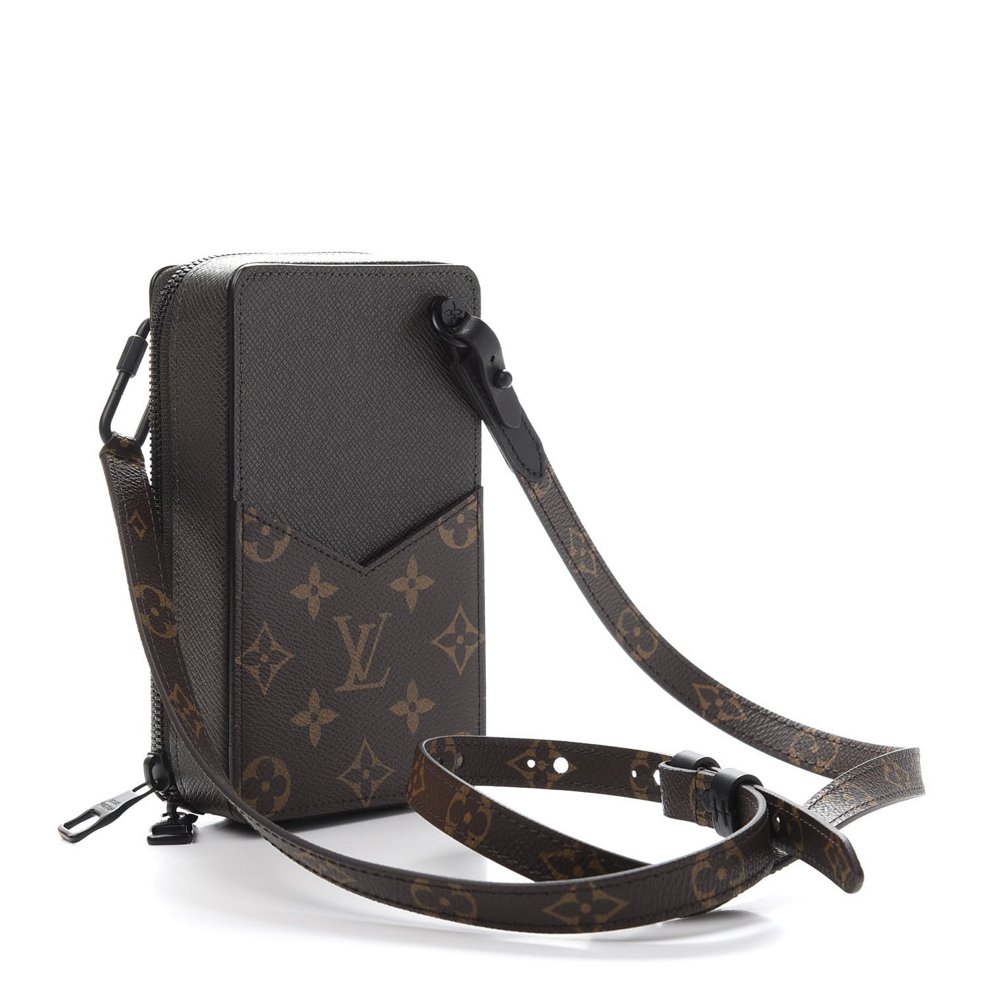 Monogram Taiga Phone Box Khaki