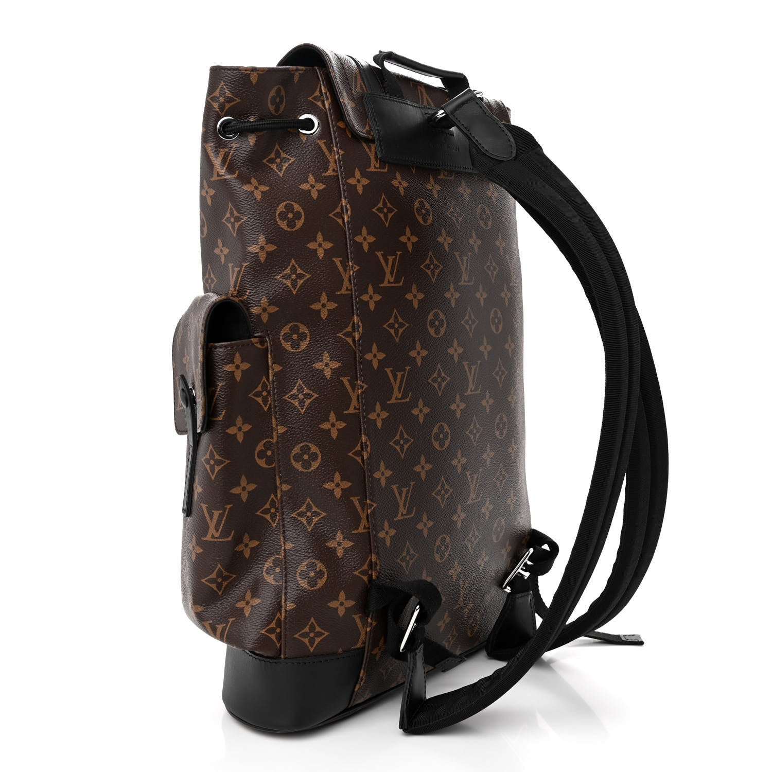 Louis Vuitton Monogram Macassar Christopher PM Backpack 3 of 10