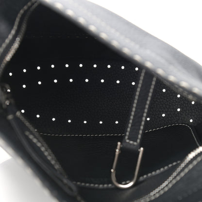 Delvaux Taurillon Le Pin Shoulder Bag Black 4 of 9