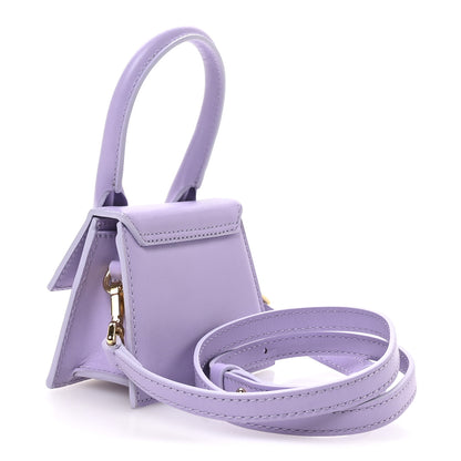 Jacquemus Smooth Calfskin Mini Le Chiquito Lilac 3 of 9