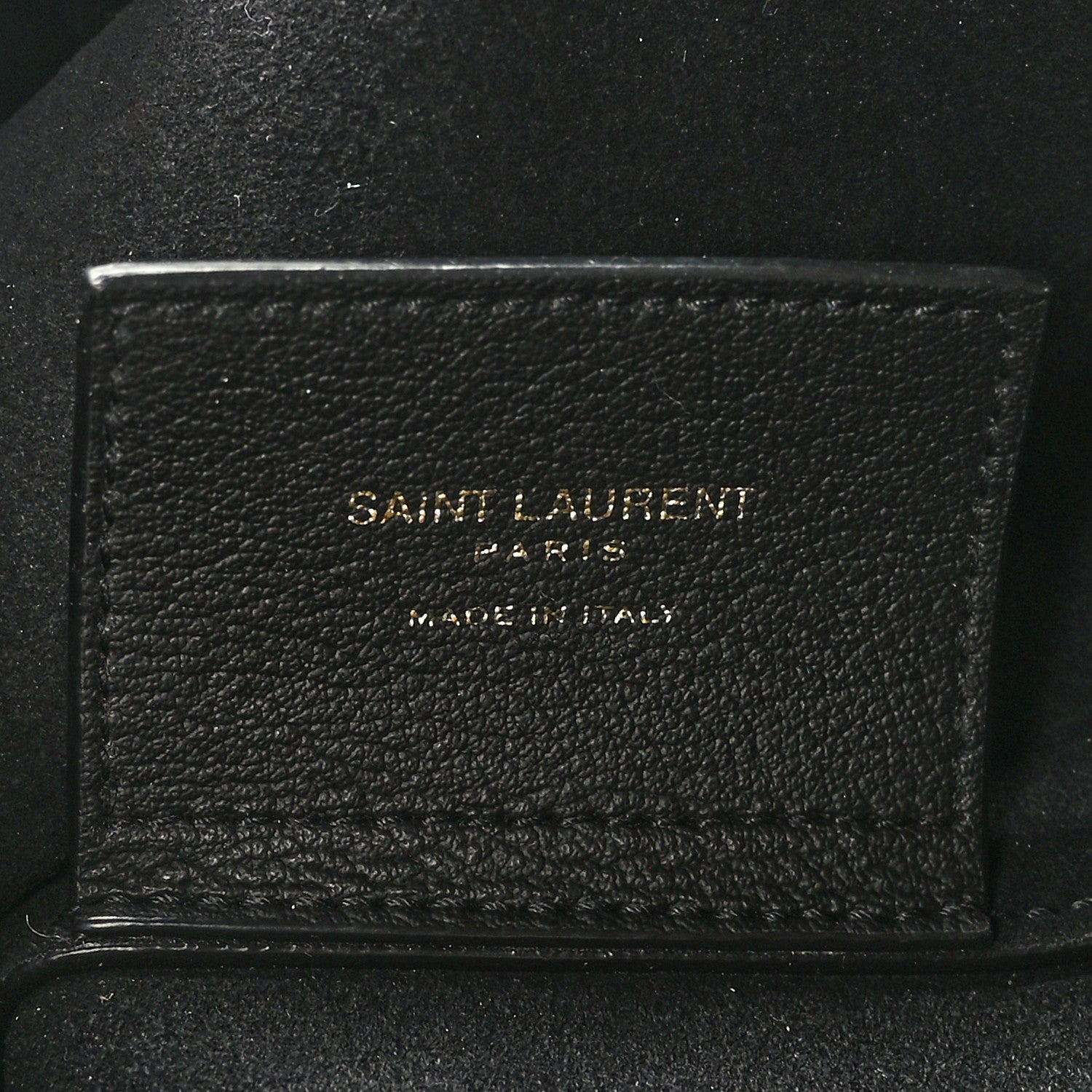 Saint Laurent Calfskin Toy Shopping Tote Black 6 of 10