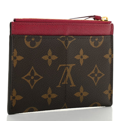 Louis Vuitton Monogram Zipped Card Holder Fuchsia 3 of 6